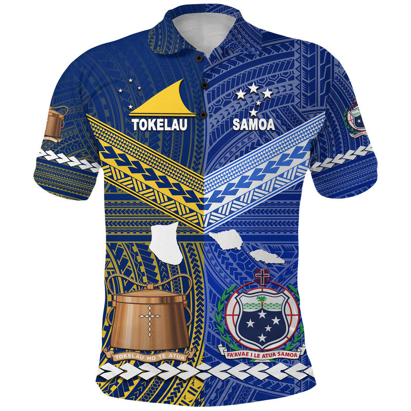 Samoa And Tokelau Polo Shirt Together