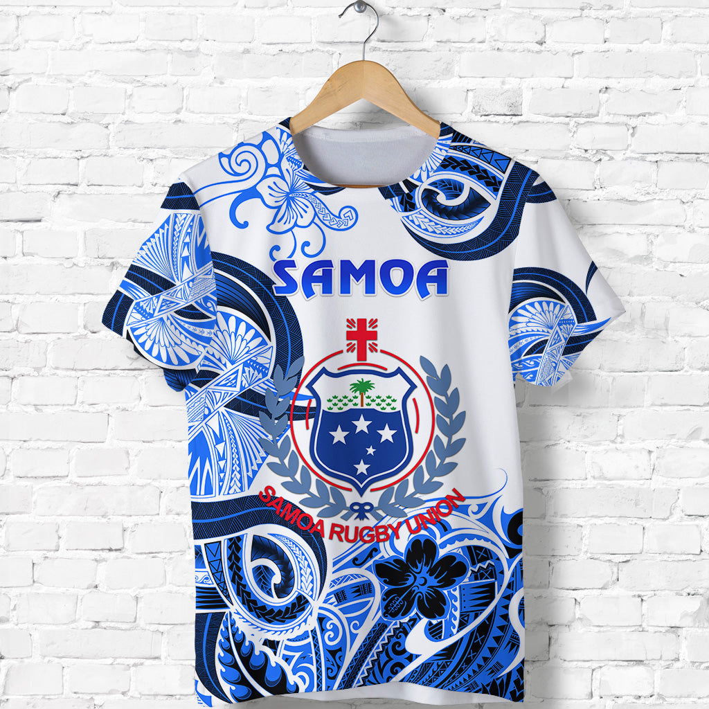 Samoa Manu T Shirt Rugby Unique Style - White
