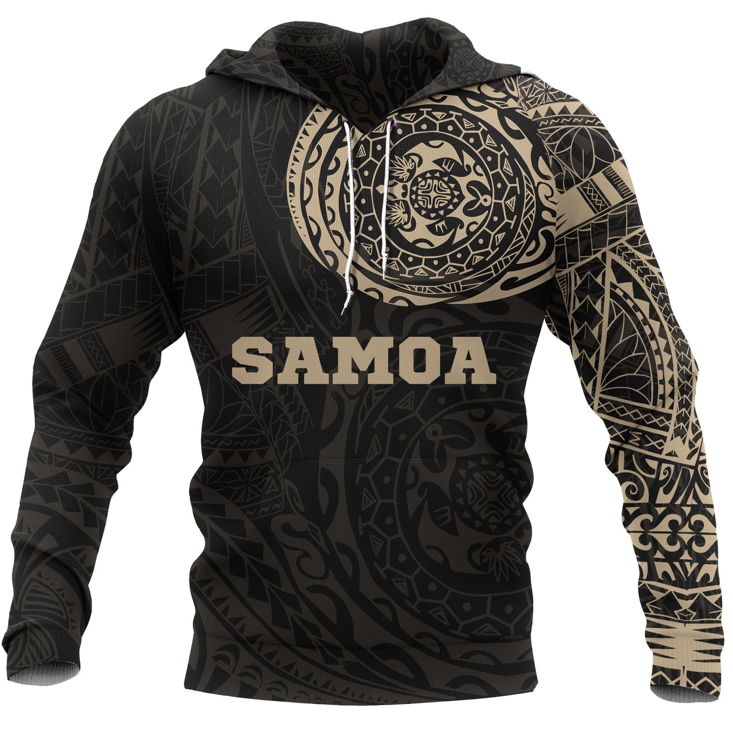 Samoa Hoodie Samoa Polynesian Tattoo Style A7