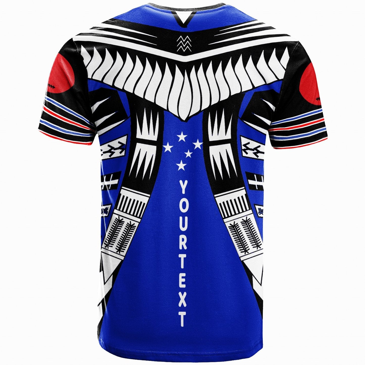 Samoa Custom Personalised T - Shirt - Samoa Rugby Sport Style Blue Color