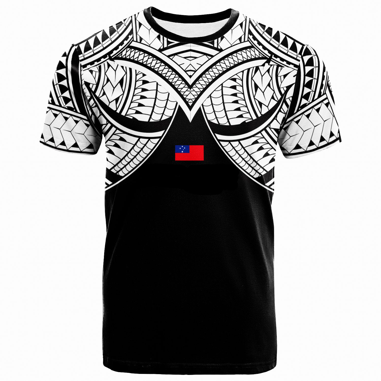Samoa T - Shirt - Have No Fear The Samoan Is Here Polynesian Pattern Shirt