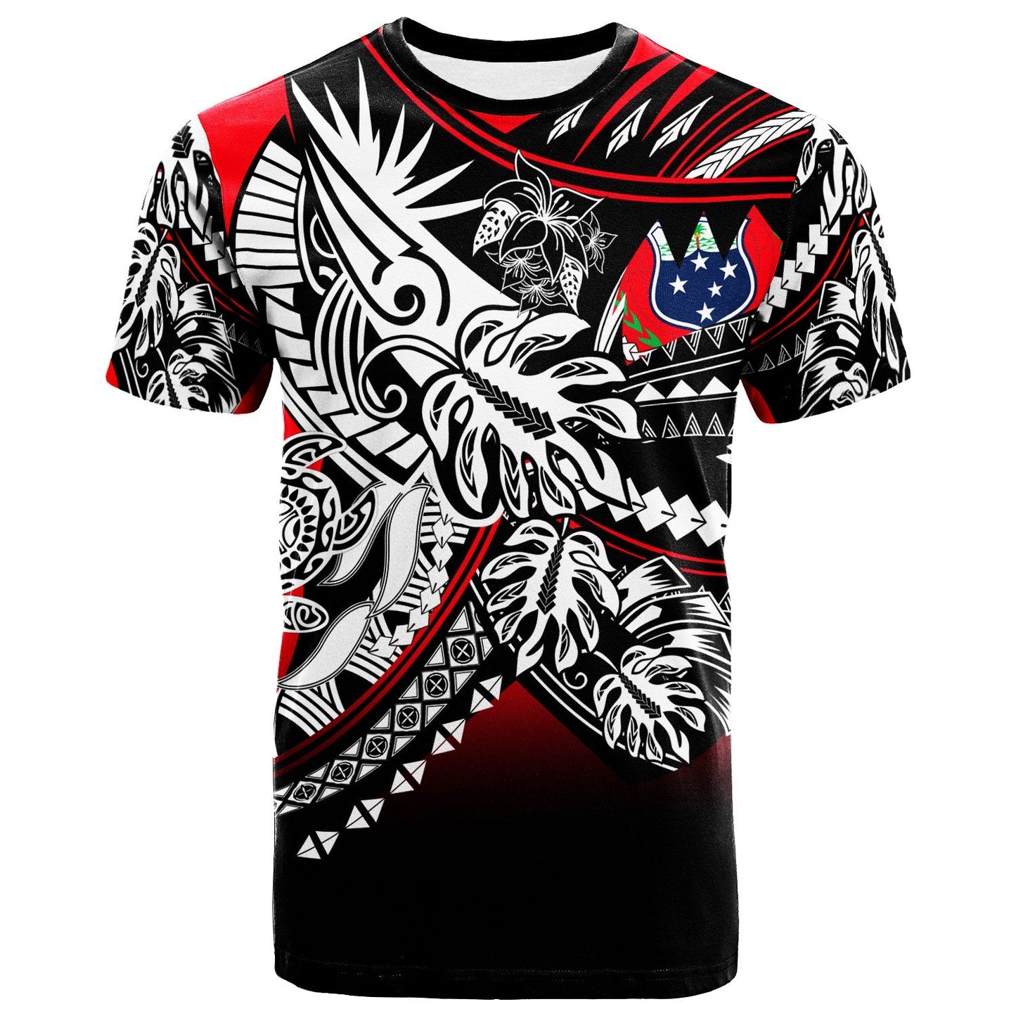 Samoa T - Shirt - Tribal Jungle Pattern
