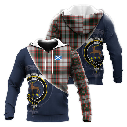 Printivon Scott Dress Tartan Scottish Crest Hoodie