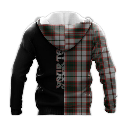 Printivon Scott Dress Tartan Personalize Half Hoodie
