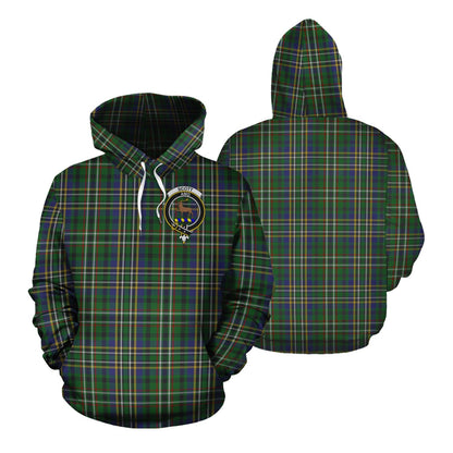 Printivon Scott Green Tartan Hoodie
