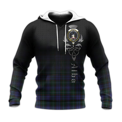 Printivon Sempill Tartan Crest Alba Celtic Hoodie