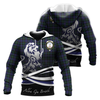 Printivon Sempill Tartan Scottish Lion Hoodie