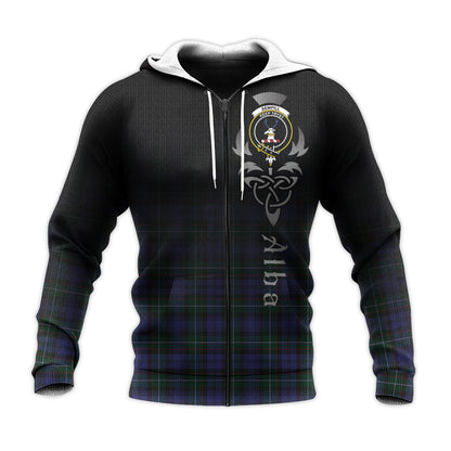 Printivon Sempill Tartan Crest Alba Celtic Hoodie