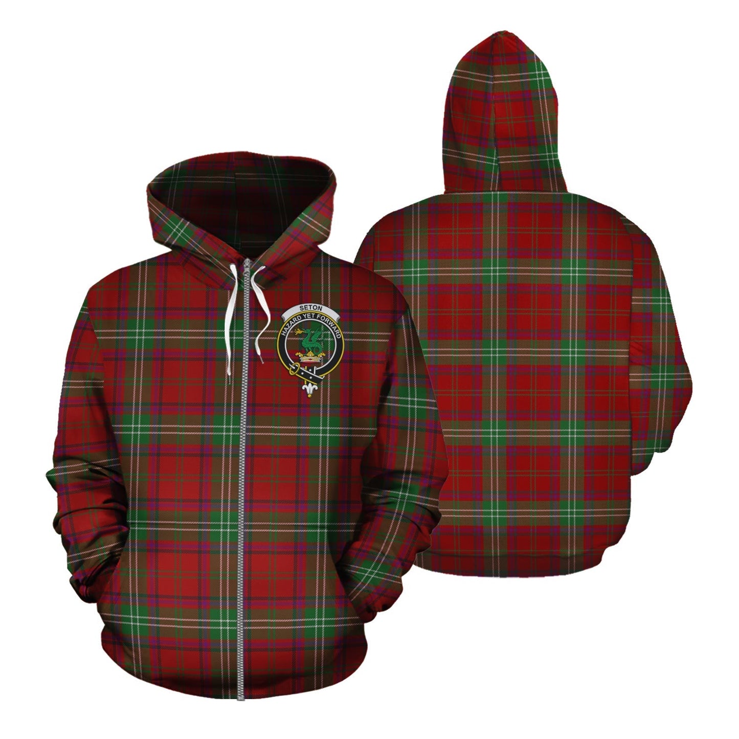 Printivon Seton Tartan Hoodie