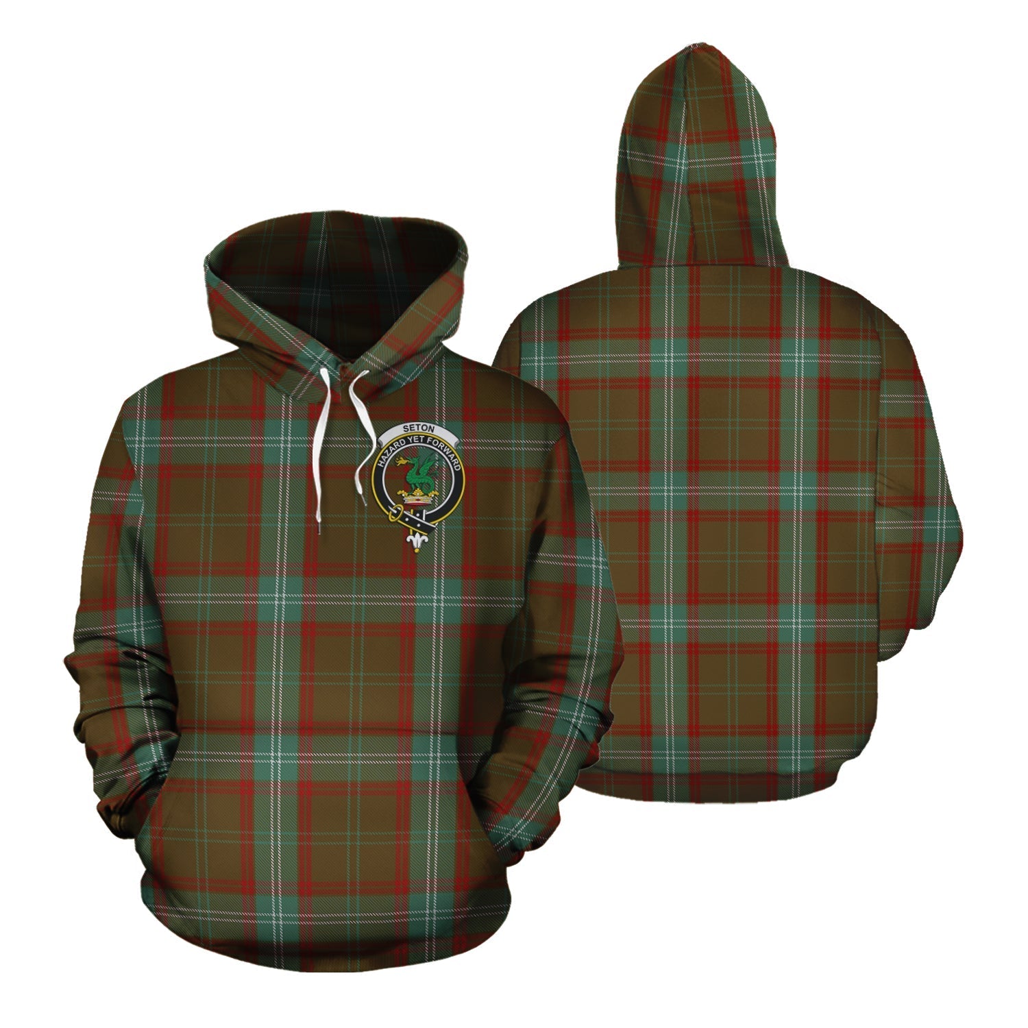 Printivon Seton Hunting Tartan Hoodie