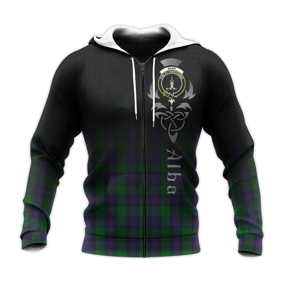 Printivon Shaw Tartan Crest Alba Celtic Hoodie