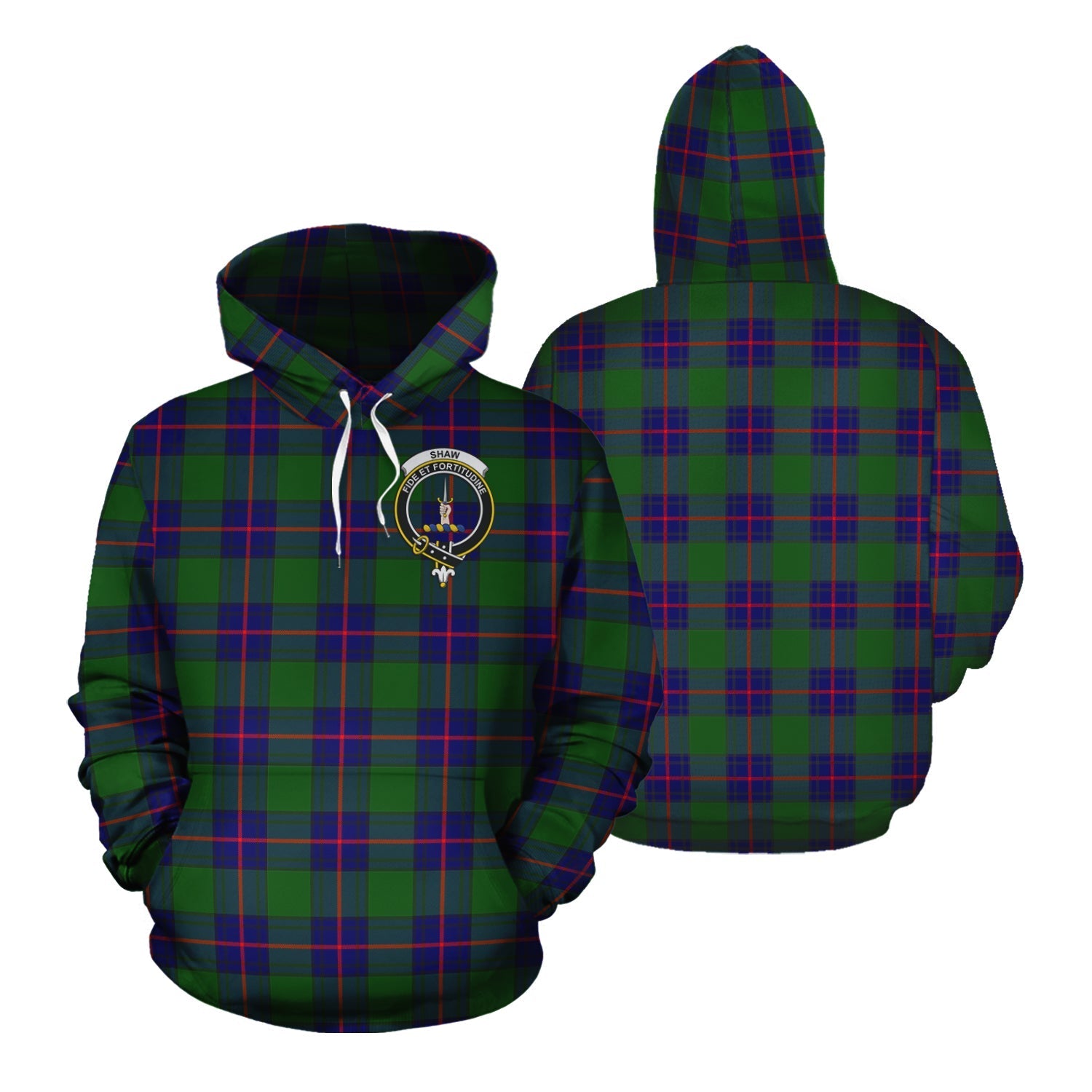 Printivon Shaw Modern Tartan Hoodie