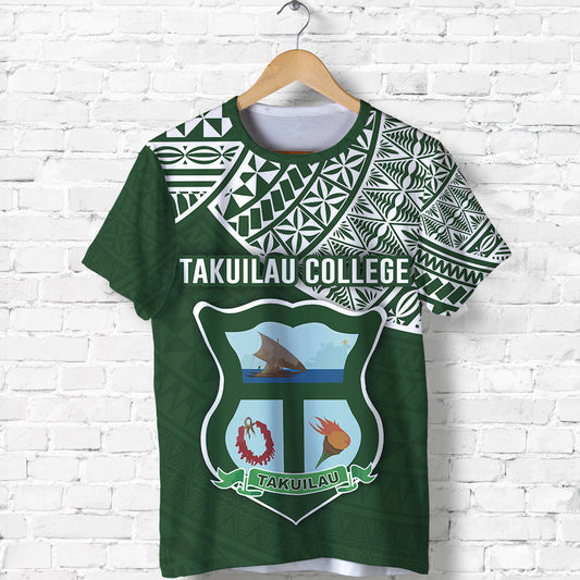 Takuilau College T Shirt Tonga Pattern Shirt