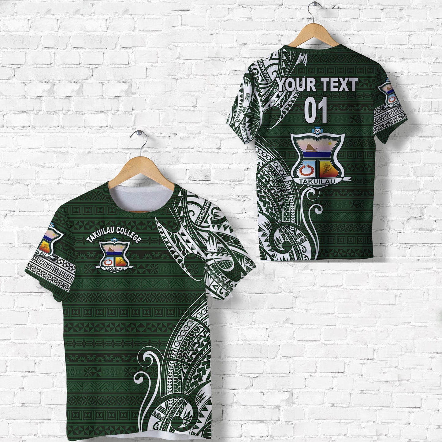 Custom Personalised Tonga Takuilau College T Shirt Simple Vibes