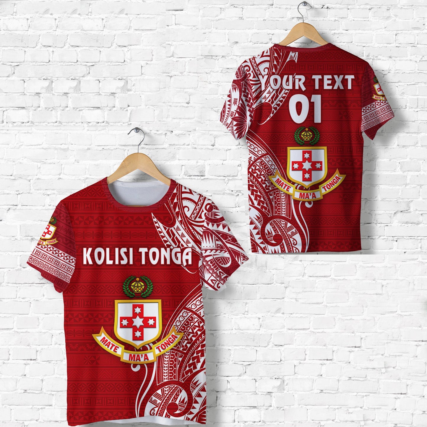 Custom Personalised Kolisi Tonga Mate Ma'A Tonga T Shirt Original, Custom Text And Number