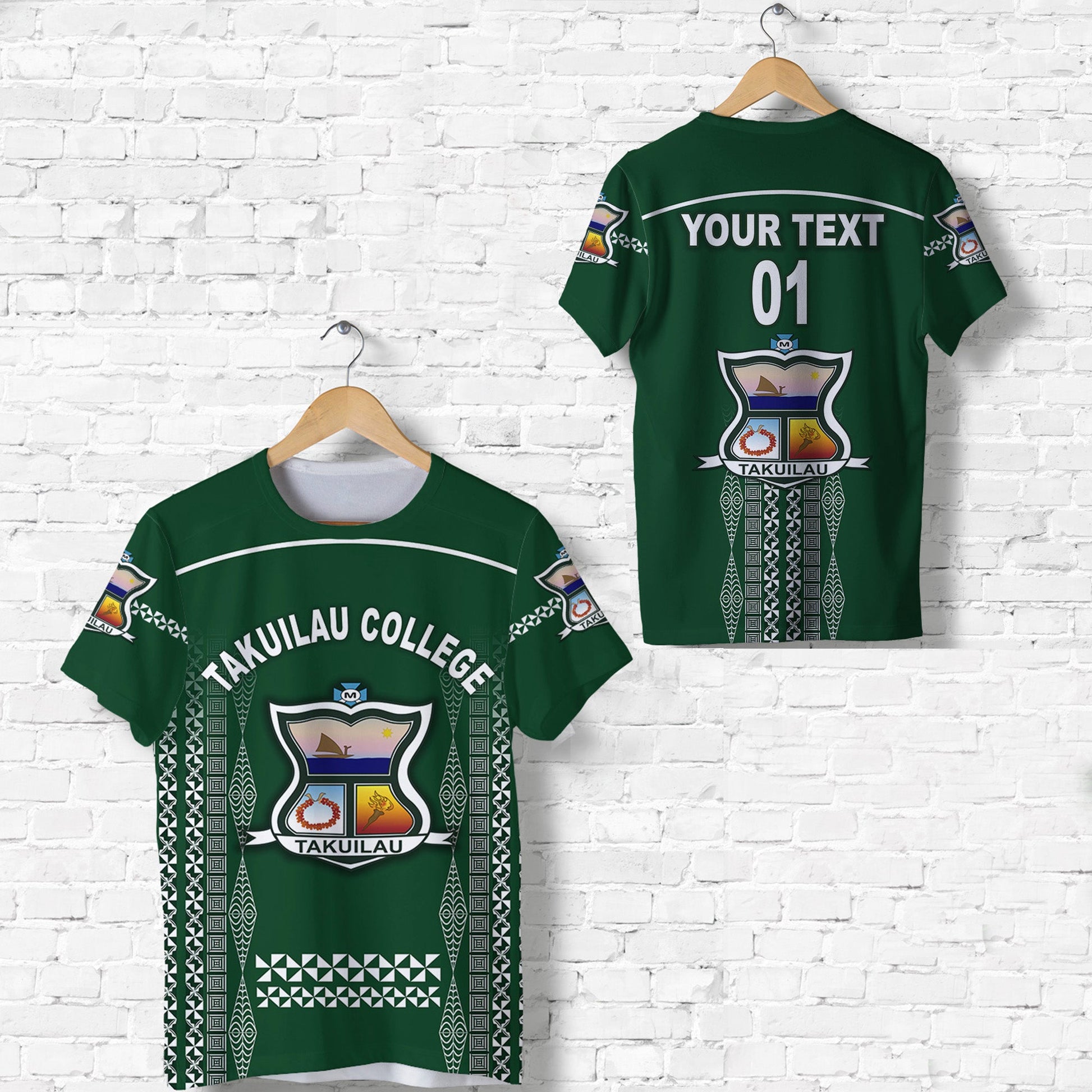 Custom Personalised Tonga Takuilau College T Shirt Unique Style