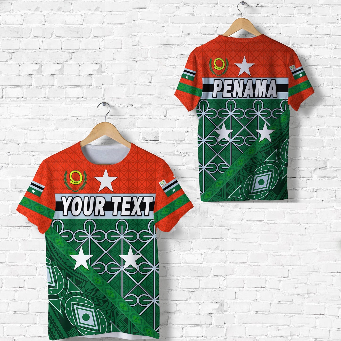 (Custom Personalised) Penama Province T Shirt Vanuatu Pattern Unique Style