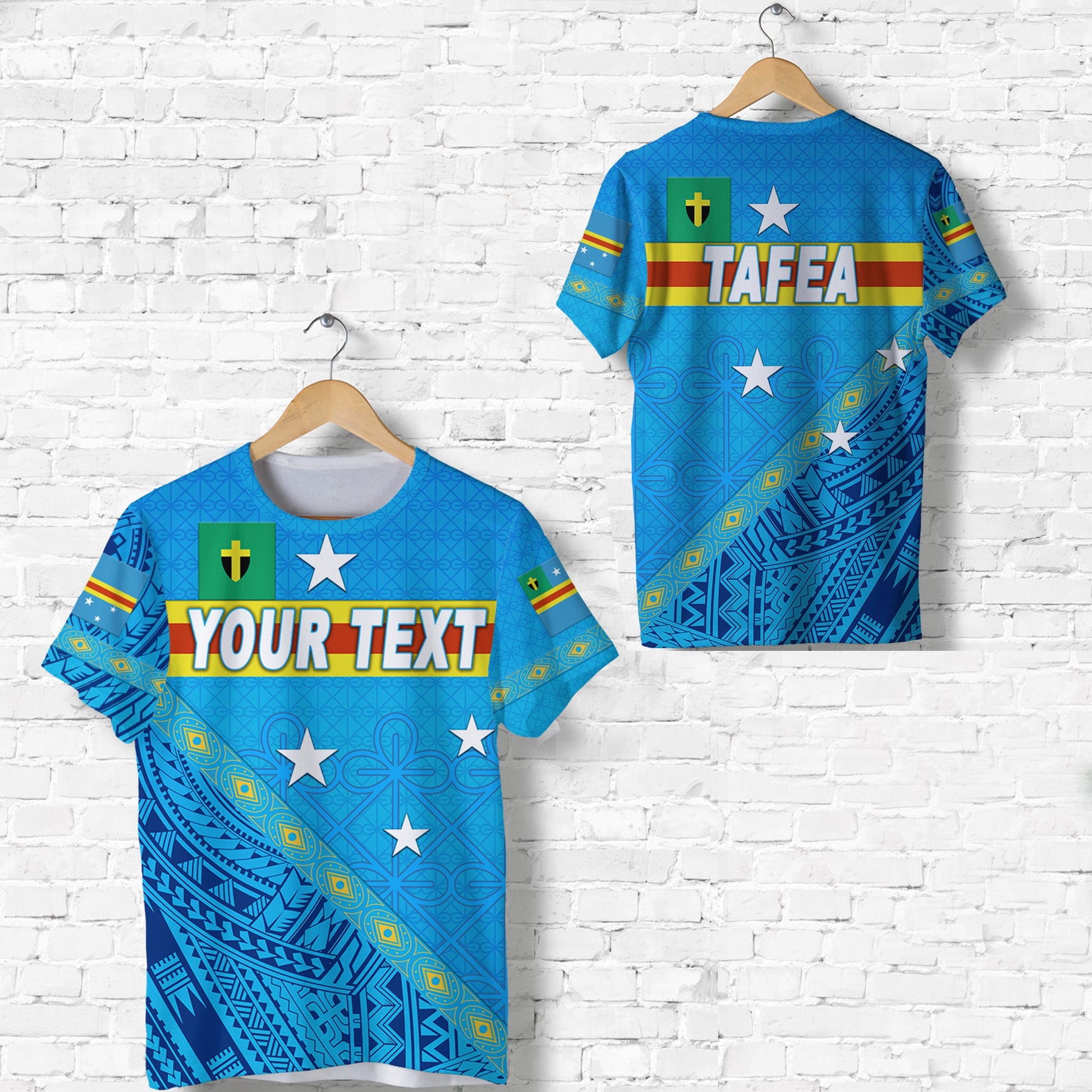 (Custom Personalised) Tafea Province T Shirt Vanuatu Pattern Unique Style