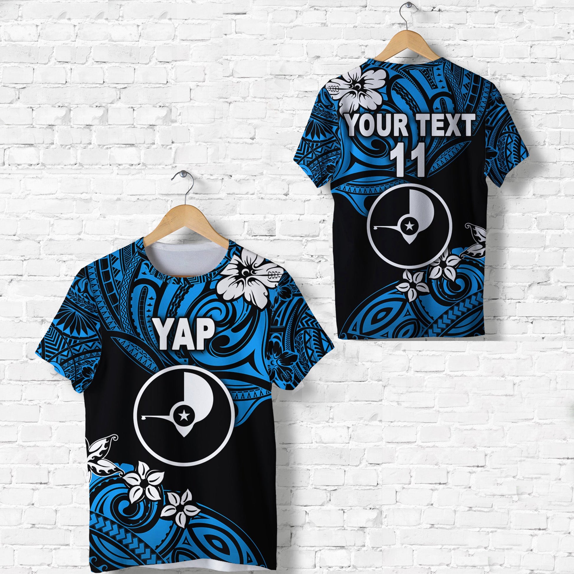 (Custom Personalised) FSM Yap T Shirt Unique Vibes Blue