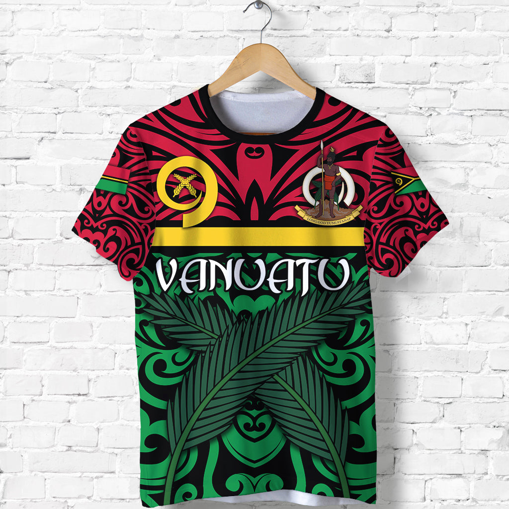 Vanuatu T Shirt Melanesian Warrior Version 2