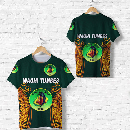 Papua New Guinea Waghi Tumbes T Shirt Rugby - Green
