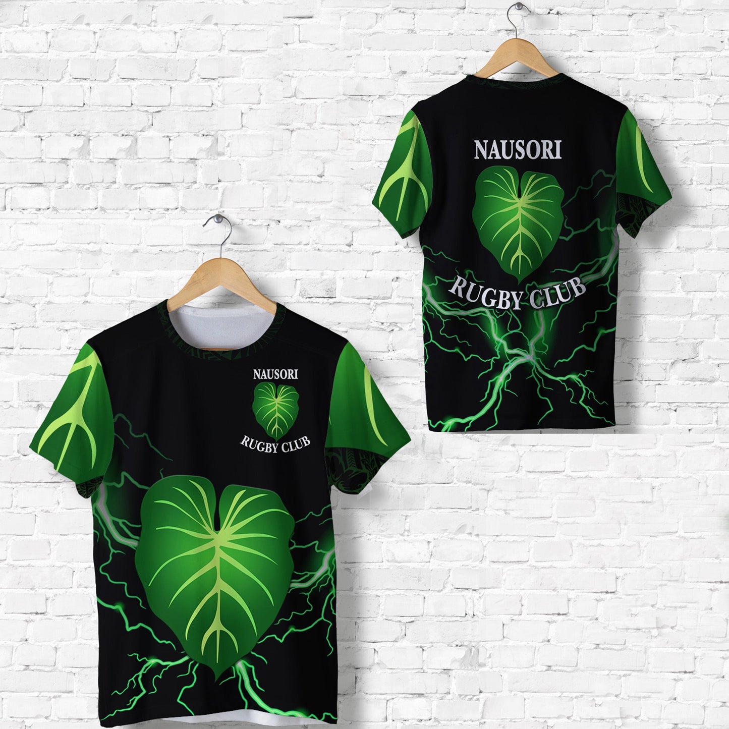 Fiji Nausori Rugby T Shirt Simple Style