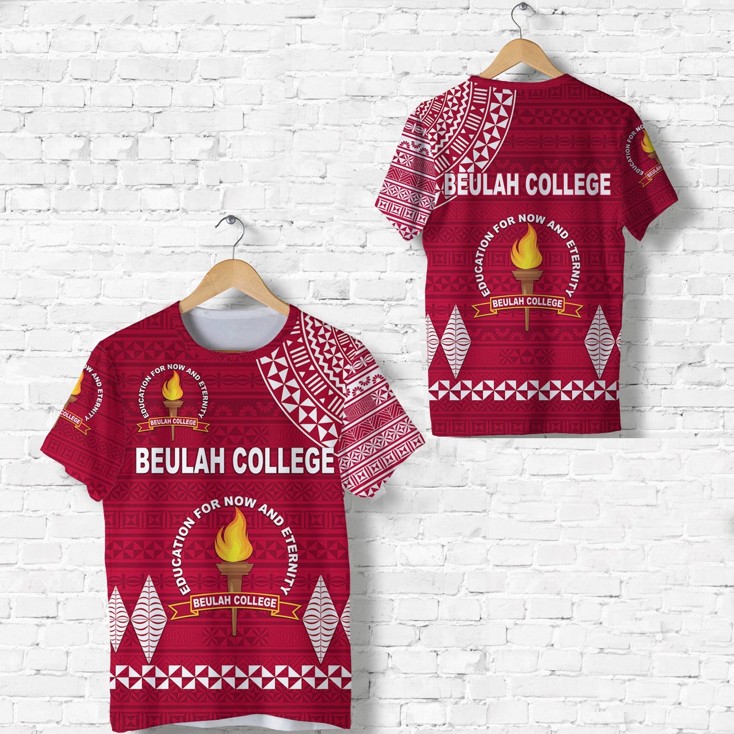 Tonga Beulah College T Shirt Simple Style
