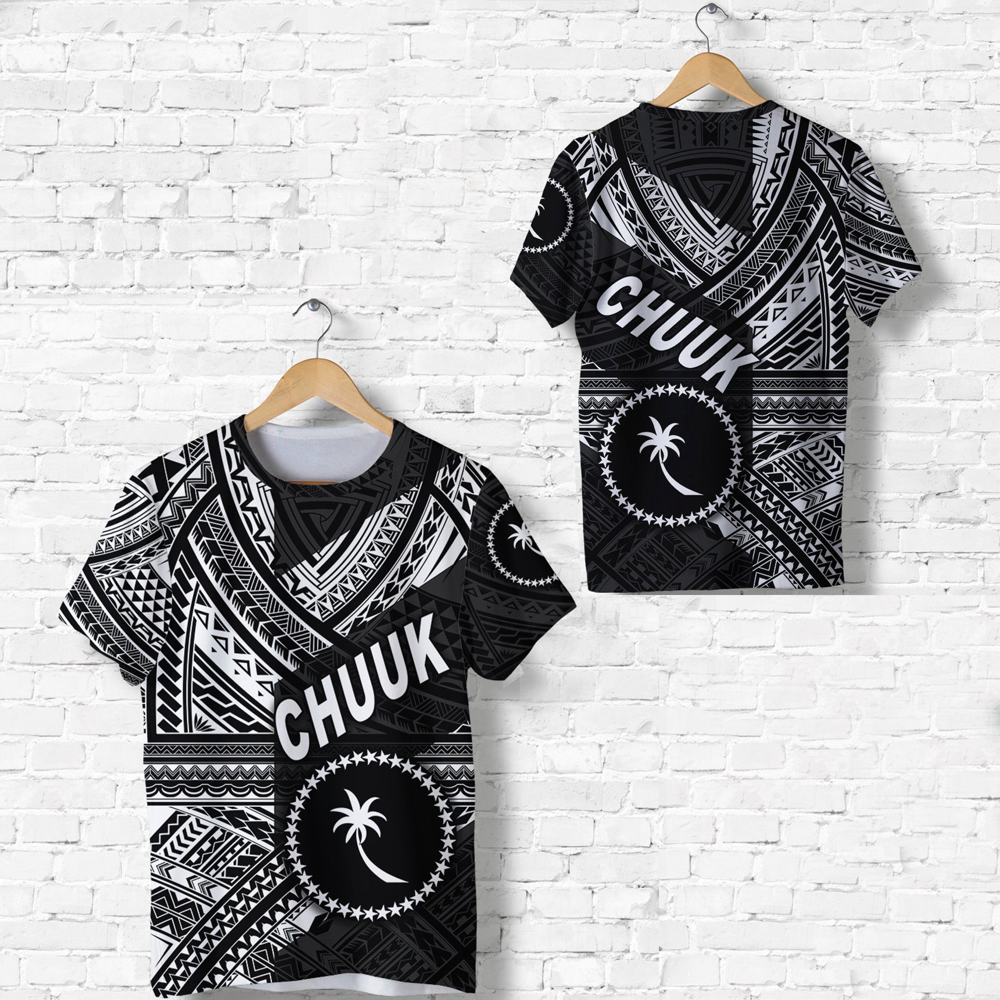 FSM Chuuk T Shirt Original Style Black