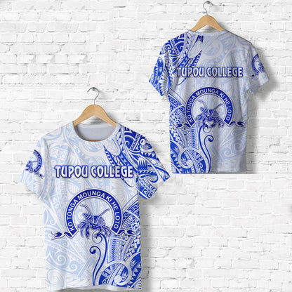 Tonga Tupou College T Shirt Simple Vibes - White