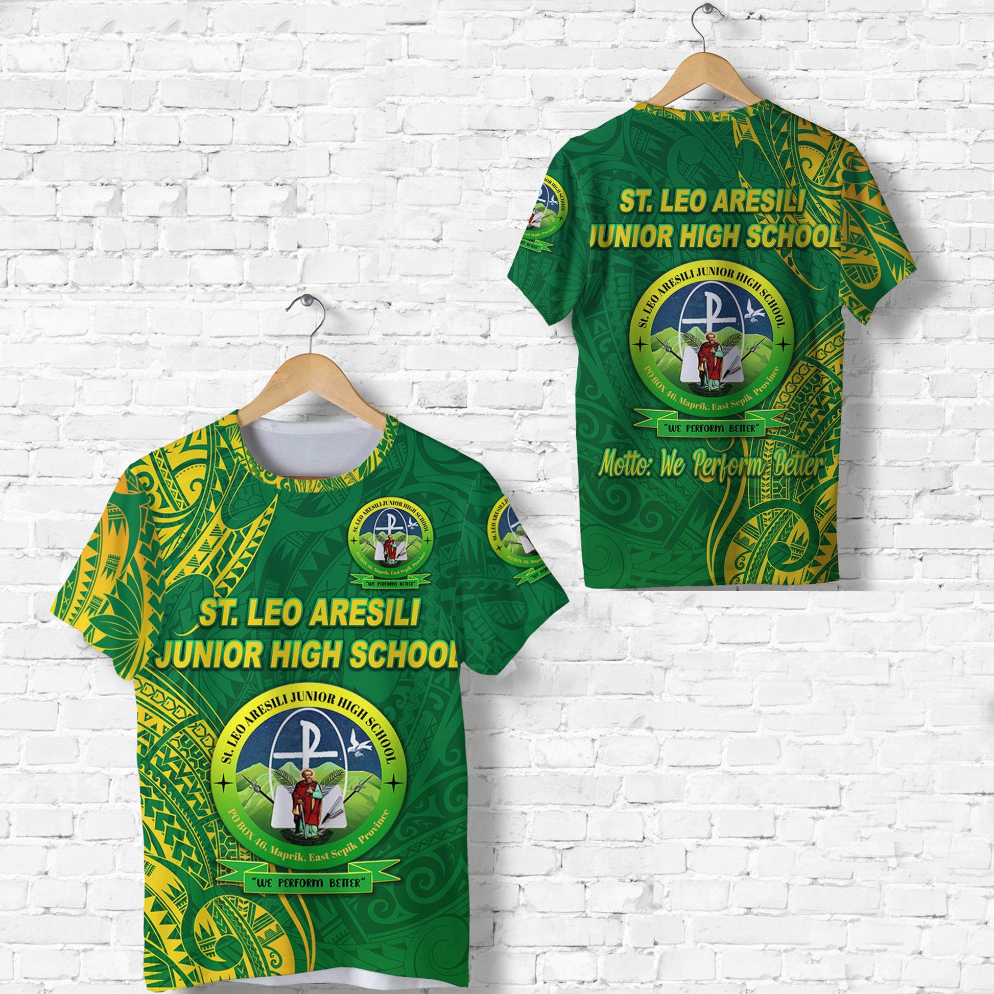 St. Leo Aresili Junior High School T Shirt Original Style