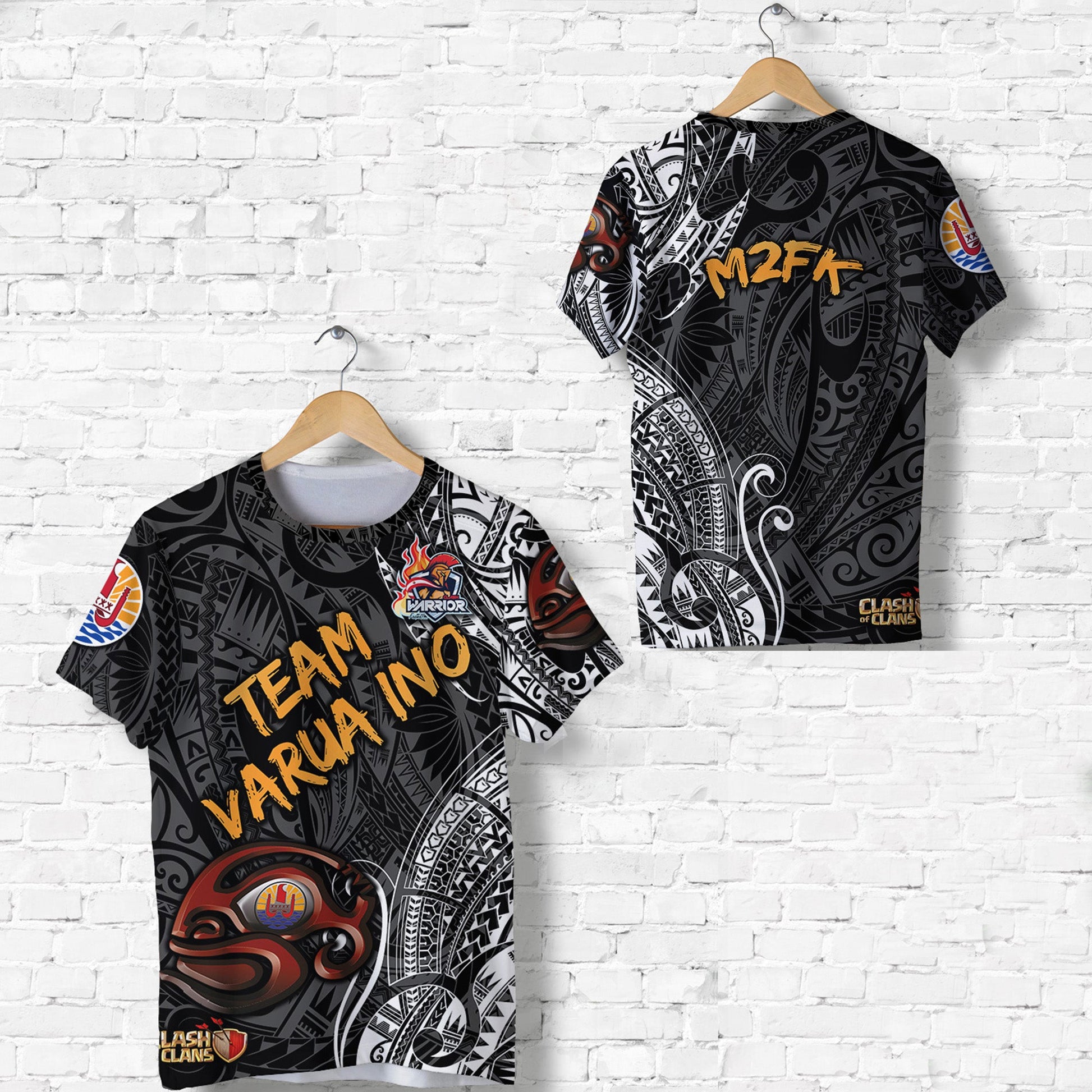 M2FK Number 18 CW Tahiti PC T Shirt Team Varua Ino Original 006