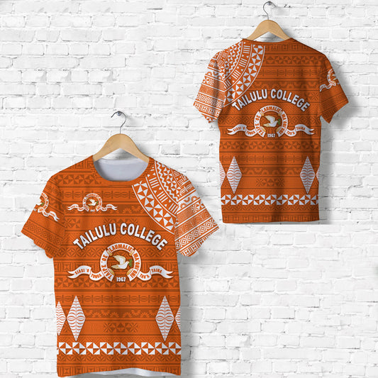 Tonga Tailulu College T Shirt Simple Style