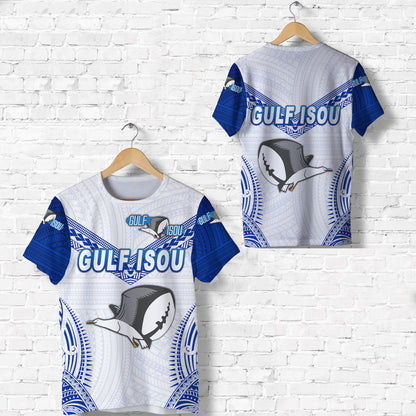 Papua New Guinea Prk Gulf Isou T Shirt Rugby Original Style - White