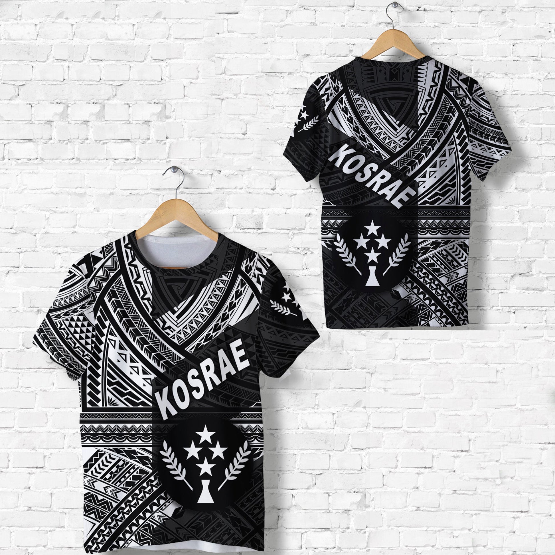 FSM Kosrae T Shirt Original Style Black