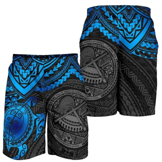 Polynesian Tribal Turtle Hawaii Shorts Men's Beach Shorts Vacation For Him