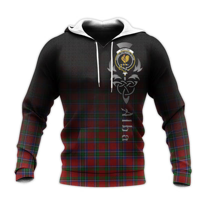 Printivon Sinclair Tartan Crest Alba Celtic Hoodie