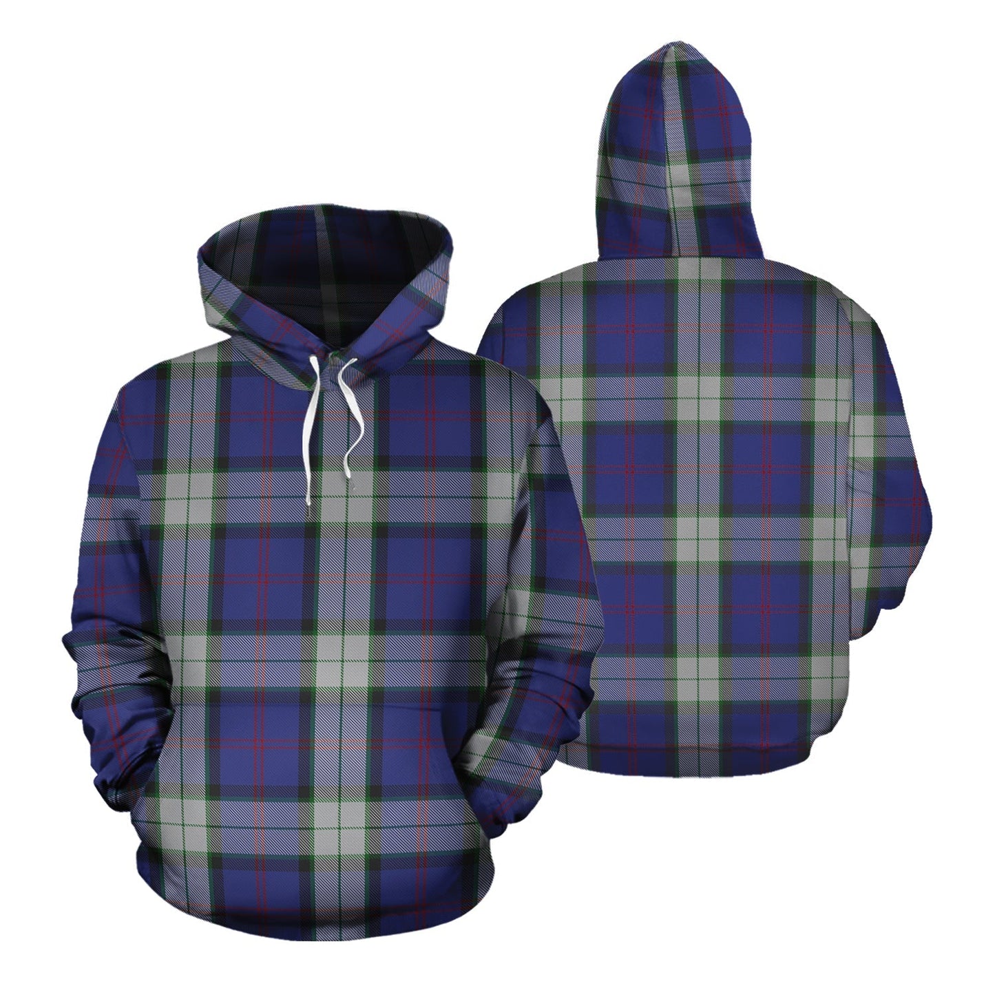 Printivon Sinclair Dress Tartan Hoodie