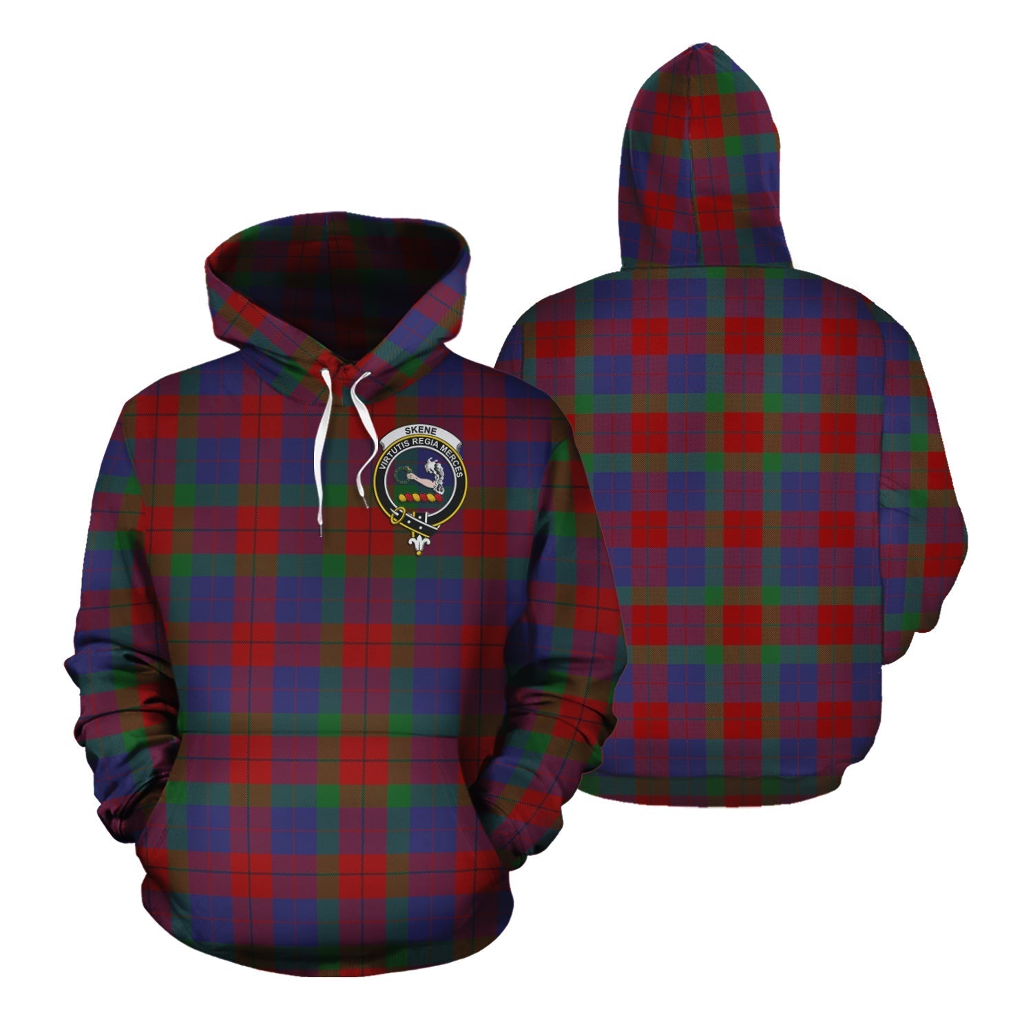 Printivon Skene Of Cromar Tartan Hoodie