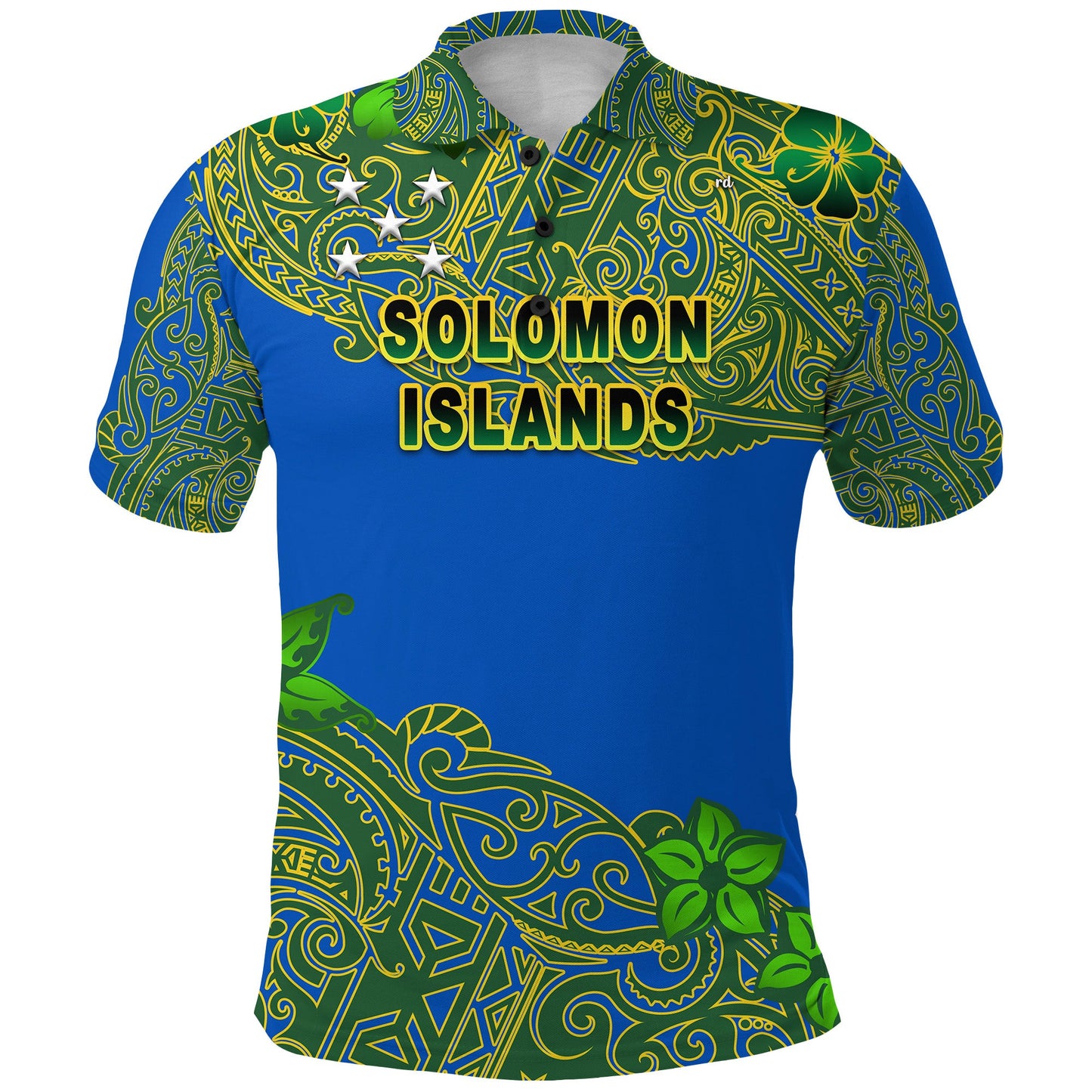 Solomon Islands Polo Shirt 43rd Independence Anniversary - Unique Vibes NO.1