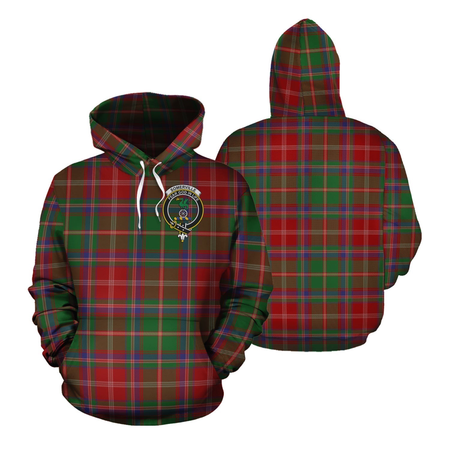 Printivon Somerville Tartan Hoodie