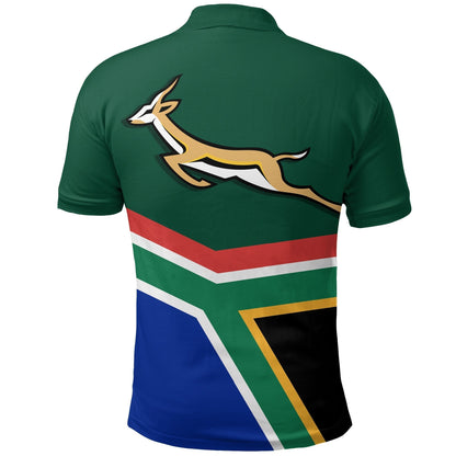 South Africa Polo Shirt Springbok Rugby