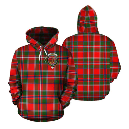 Printivon Spens Modern Tartan Hoodie