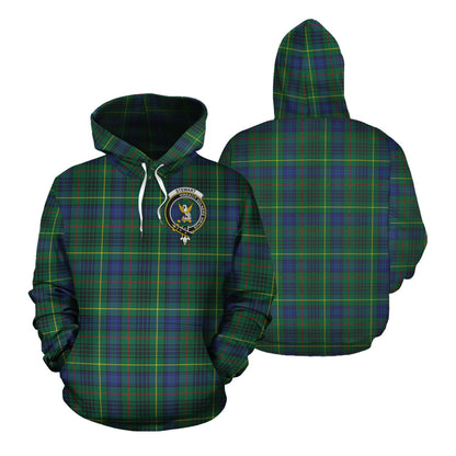 Printivon Stewart Hunting Modern Tartan Hoodie