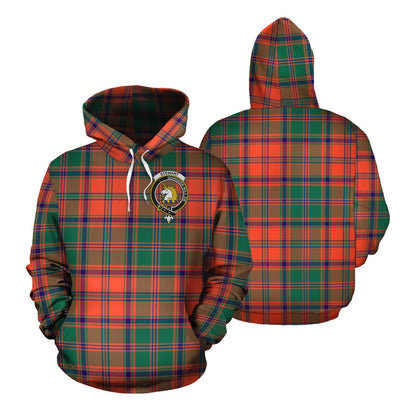 Printivon Stewart Of Appin Ancient Tartan Hoodie