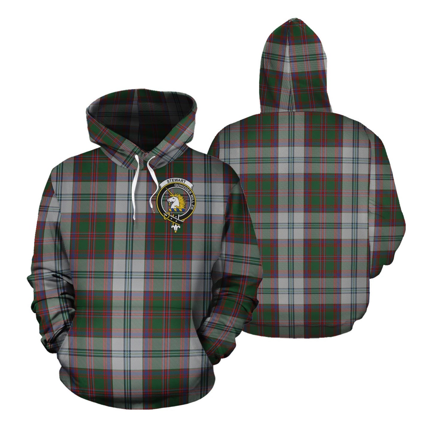 Printivon Stewart Of Appin Dress Tartan Hoodie