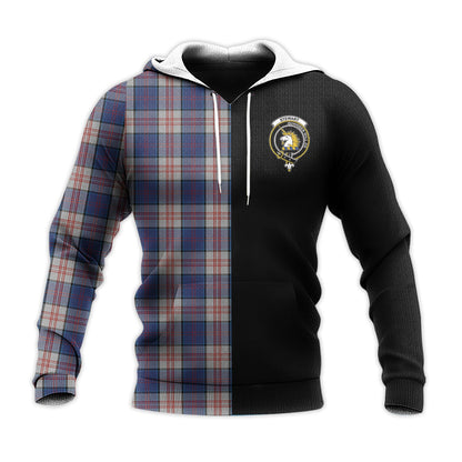 Printivon Stewart Of Appin Hunting Dress Tartan Personalize Half Hoodie