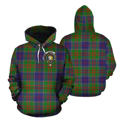Printivon Stewart Of Appin Hunting Modern Tartan Hoodie