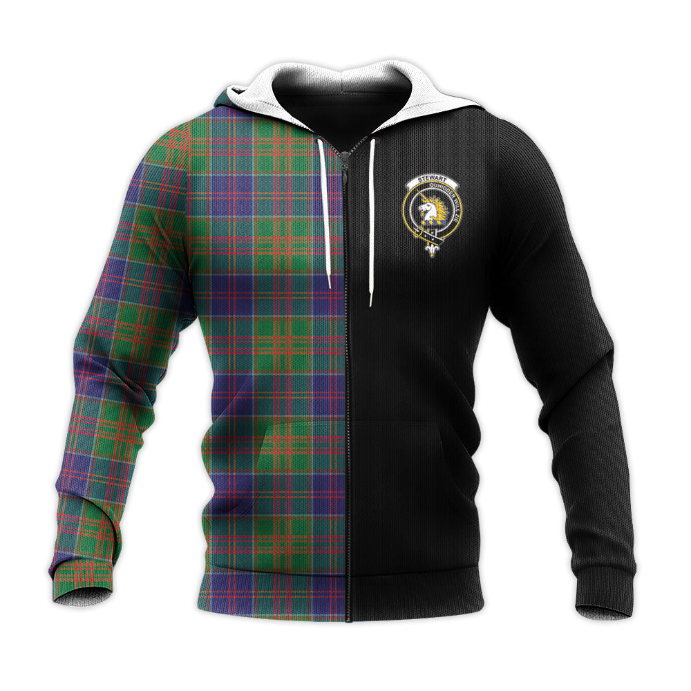 Printivon Stewart Of Appin Hunting Modern Tartan Personalize Half Hoodie