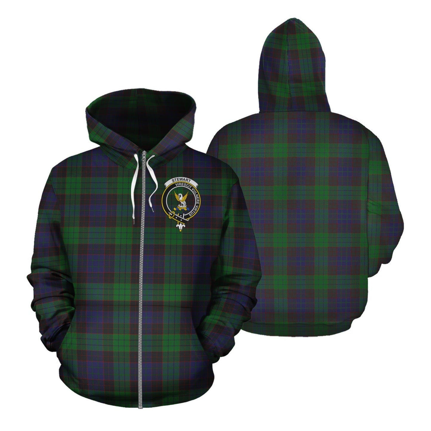 Printivon Stewart Old Tartan Hoodie