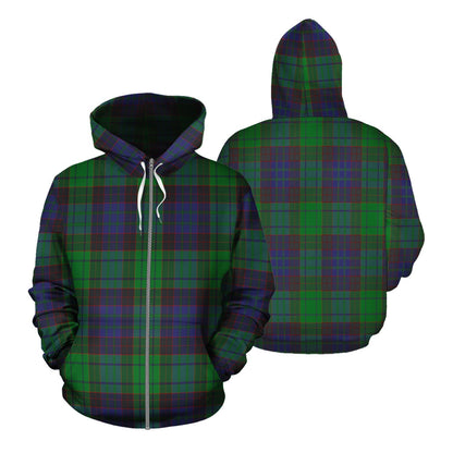 Printivon Stewart Old Modern Tartan Hoodie